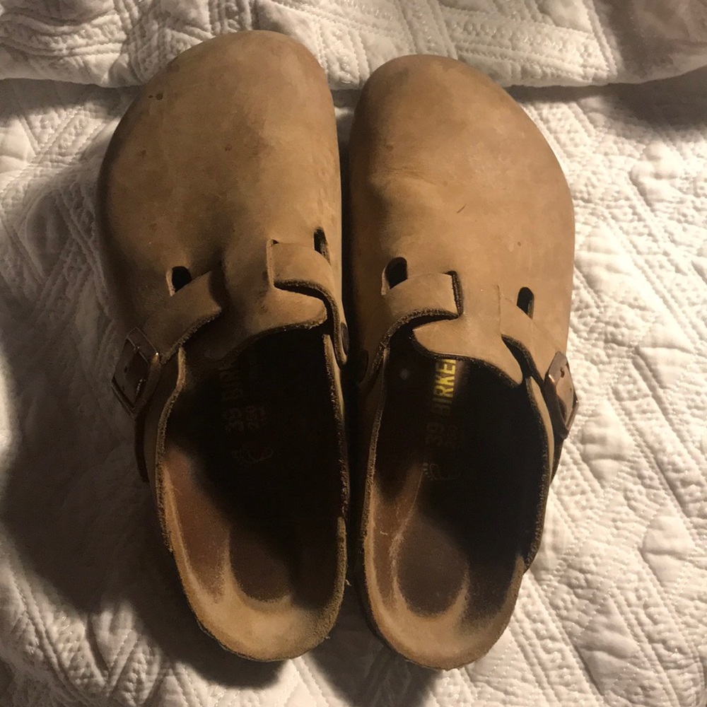 Birkenstock Clog size 39 in tobacco oiled leather